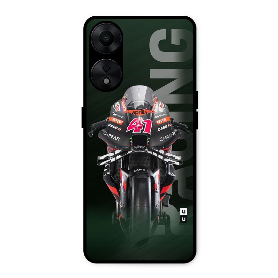 Super Biker Metal Back Case for Oppo A78 5G