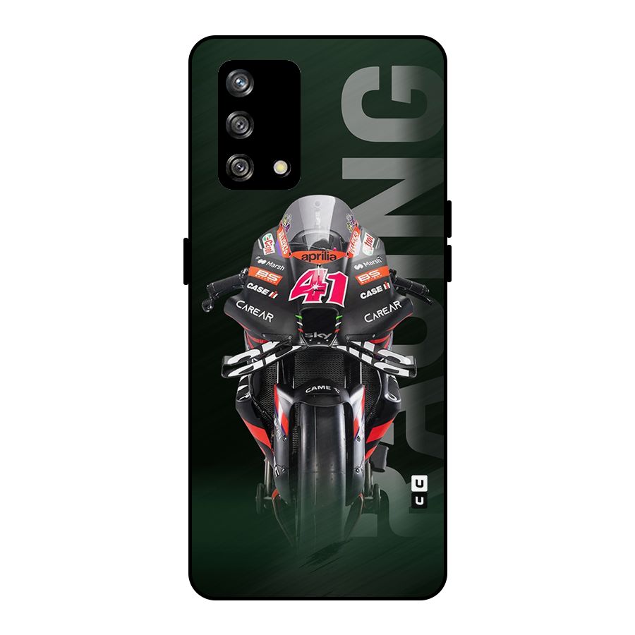 Super Biker Metal Back Case for Oppo F19