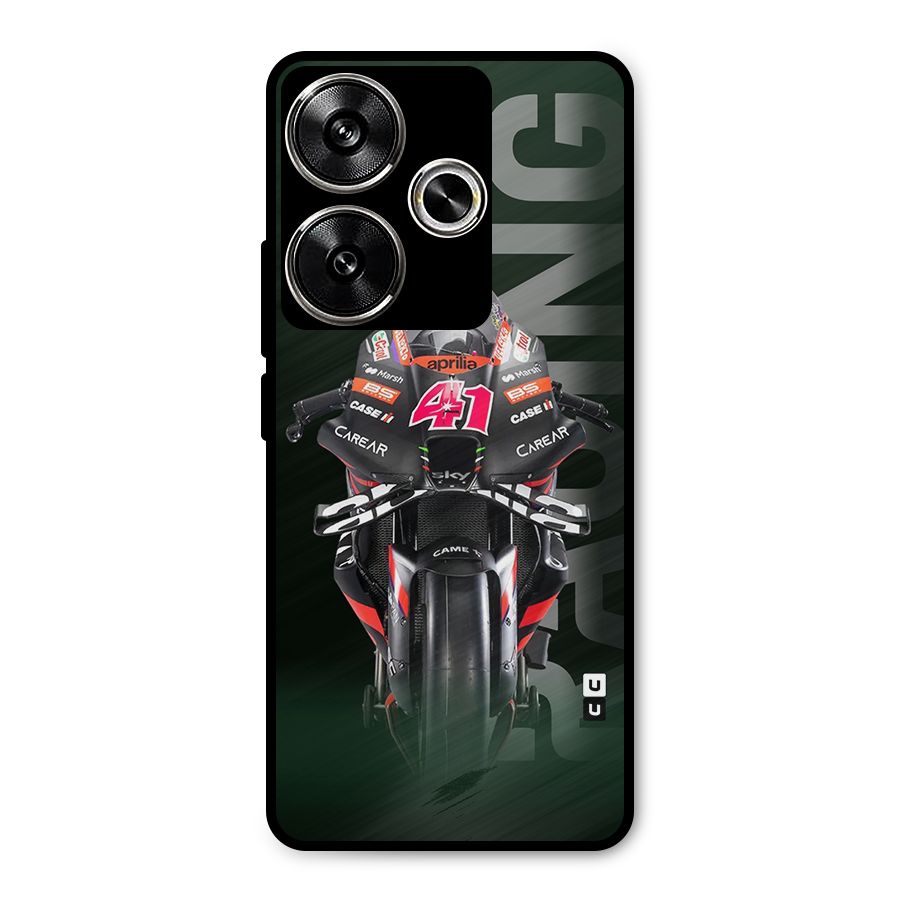 Super Biker Metal Back Case for Poco F6