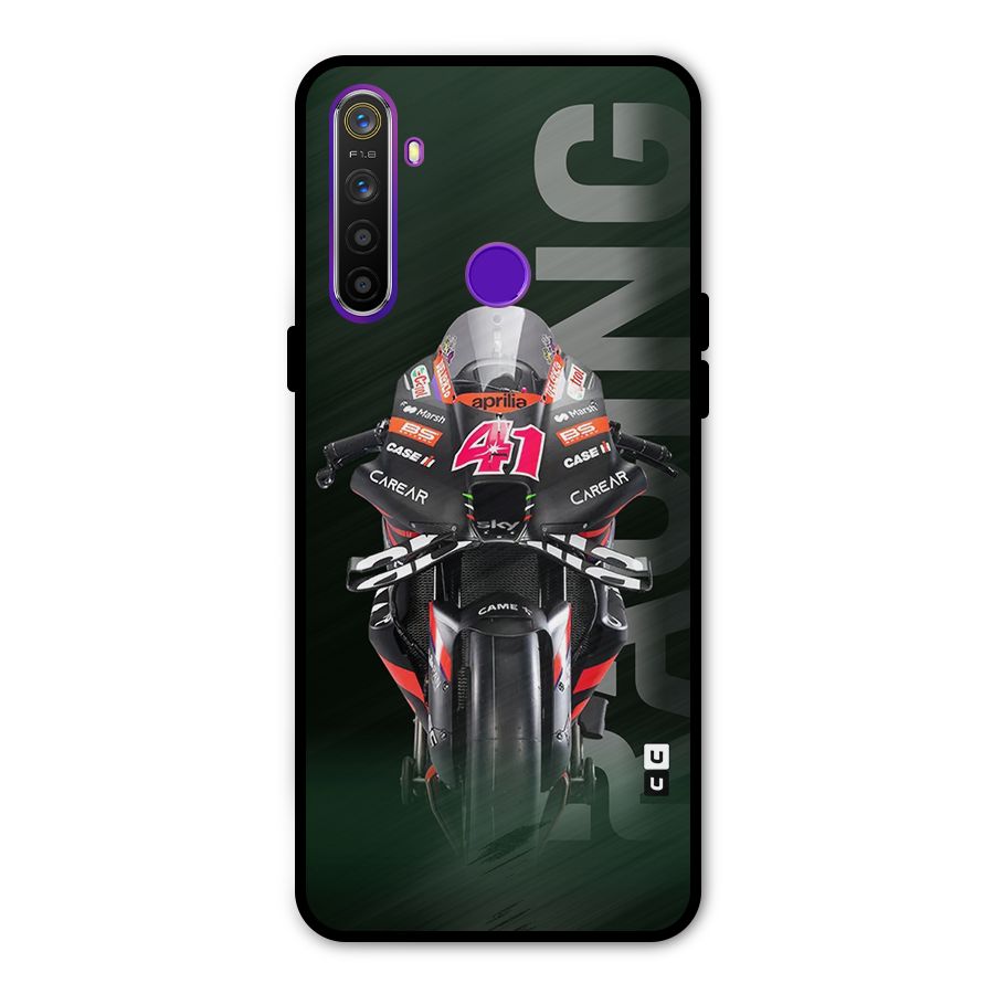 Super Biker Metal Back Case for Realme 5