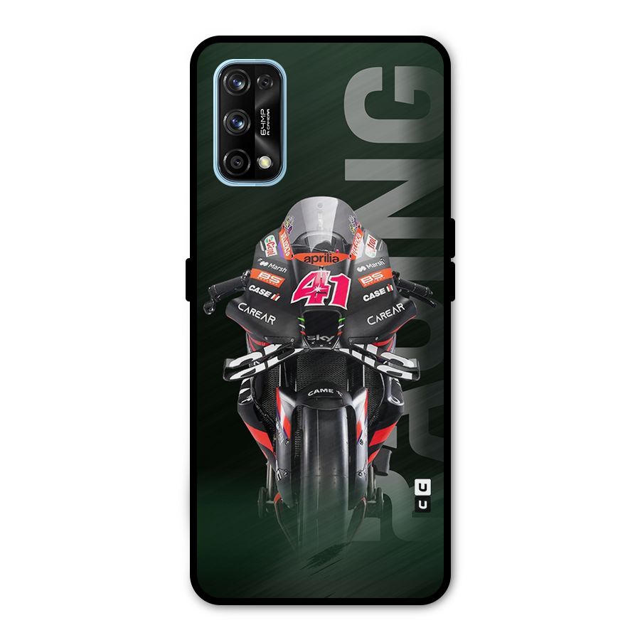 Super Biker Metal Back Case for Realme 7 Pro