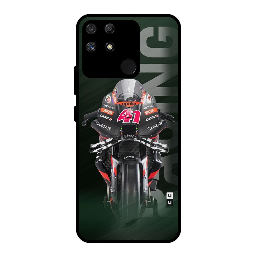 Super Biker Metal Back Case for Realme Narzo 50A