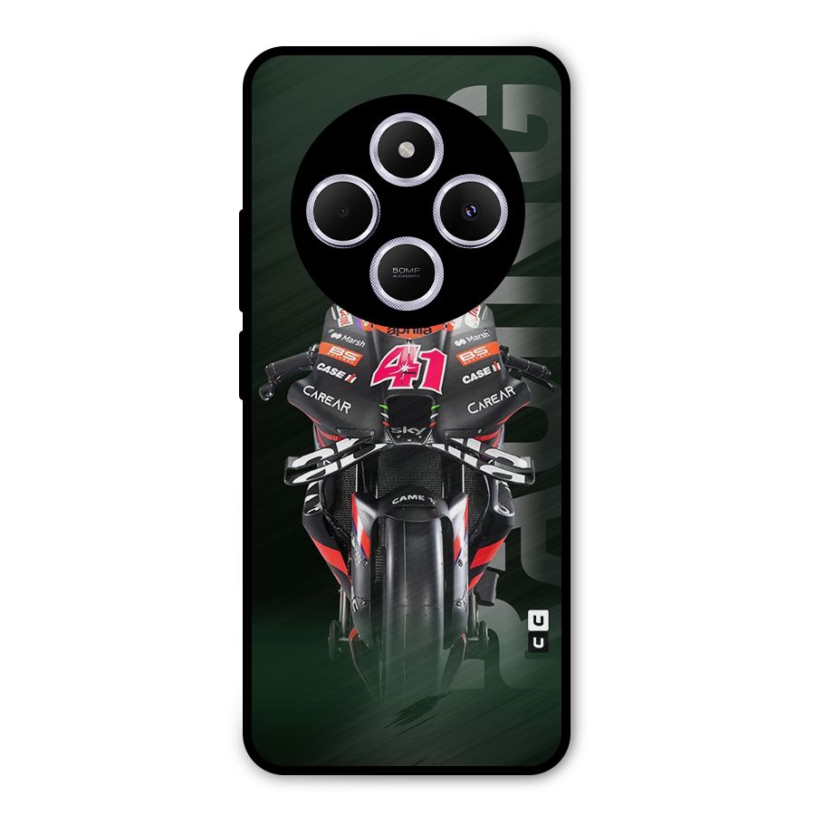 Super Biker Metal Back Case for Redmi A4