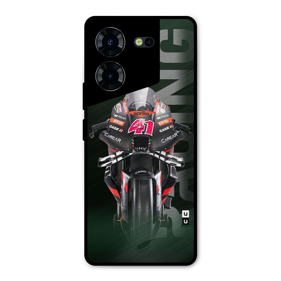Super Biker Metal Back Case for Tecno Pova 5 Pro 5G