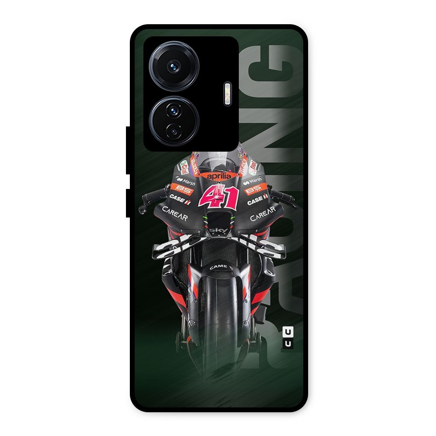 Super Biker Metal Back Case for Vivo T1 Pro