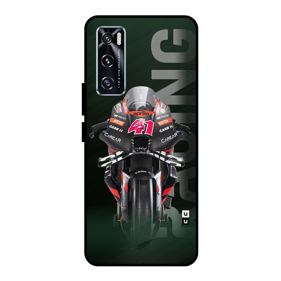 Super Biker Metal Back Case for Vivo V20 SE