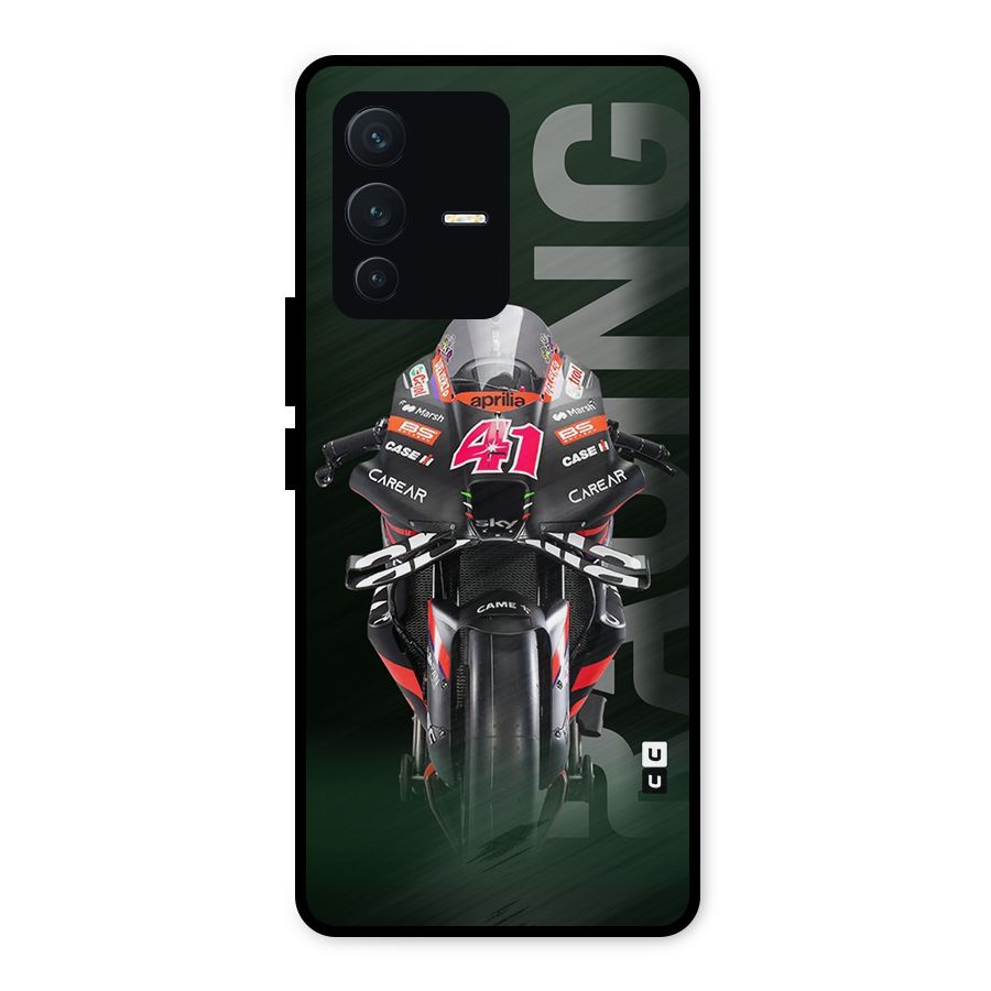 Super Biker Metal Back Case for Vivo V23 5G