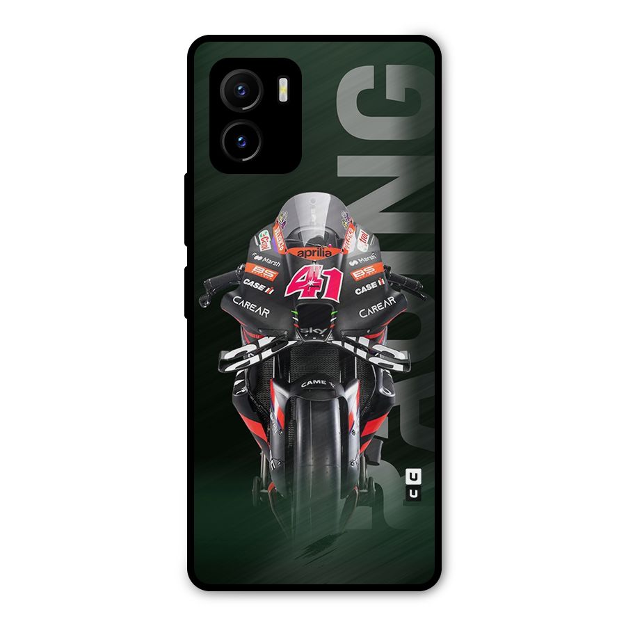 Super Biker Metal Back Case for Vivo Y15s