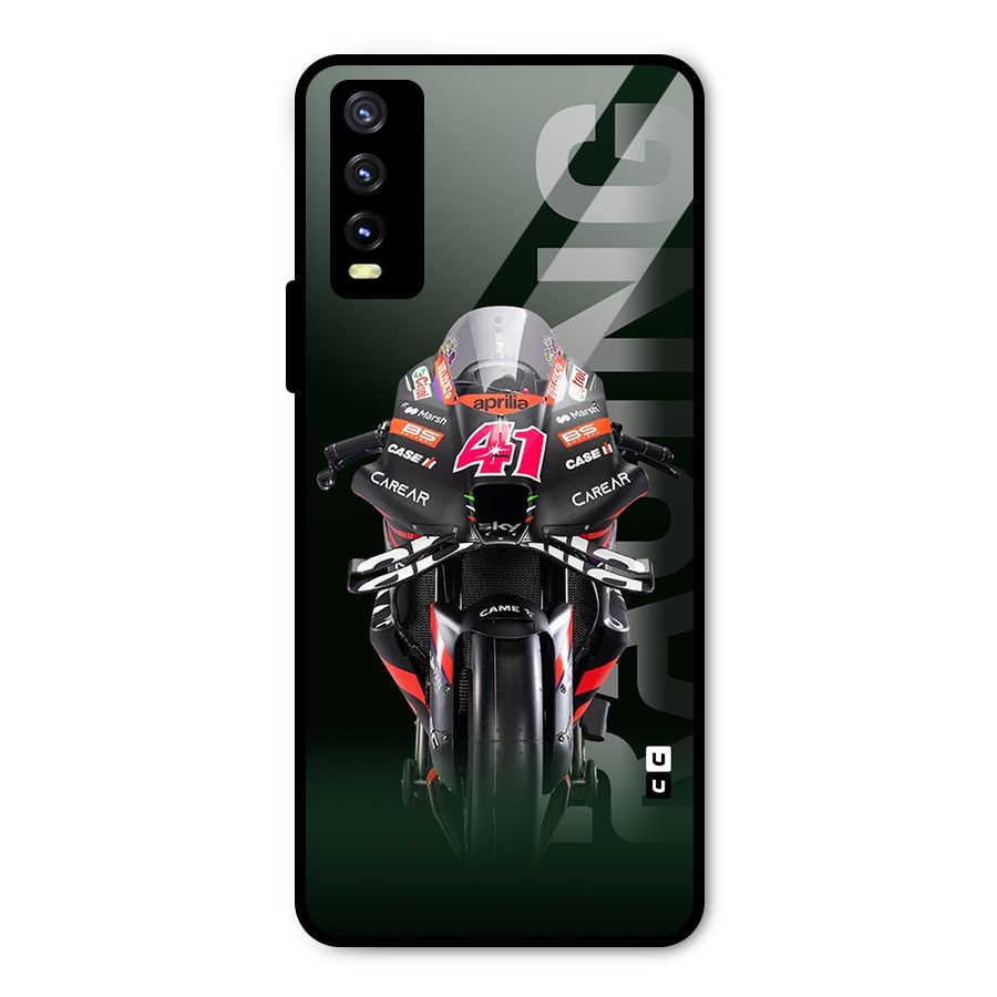 Super Biker Metal Back Case for Vivo Y20 2021