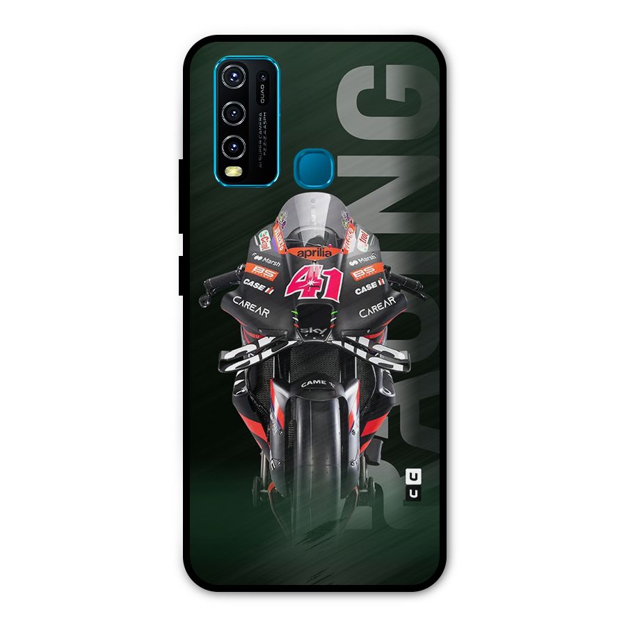 Super Biker Metal Back Case for Vivo Y30
