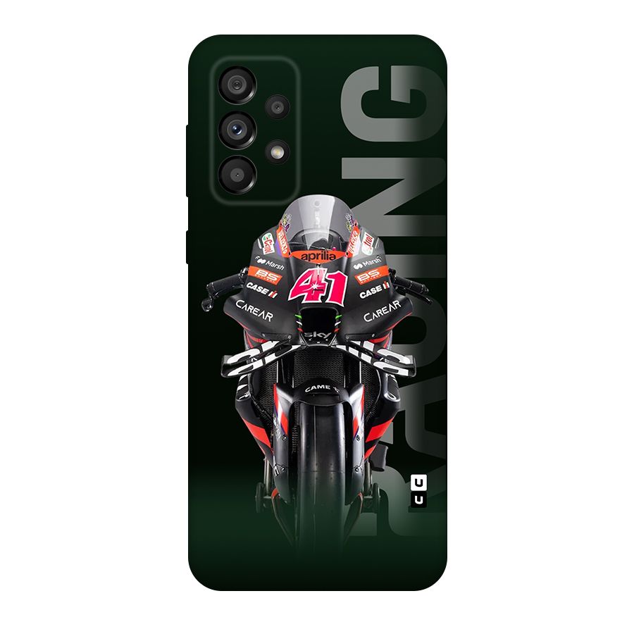 Super Biker Original Polycarbonate Back Case for Galaxy A73 5G