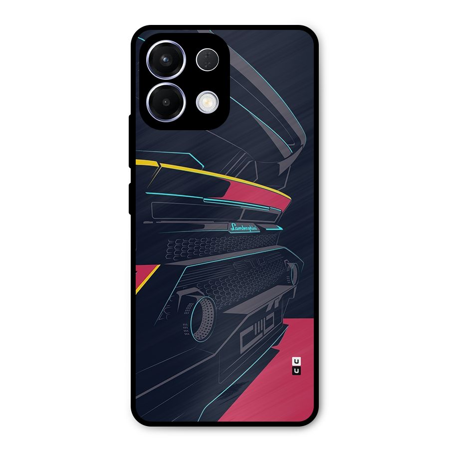 Super Car Parked Metal Back Case for Oppo K13