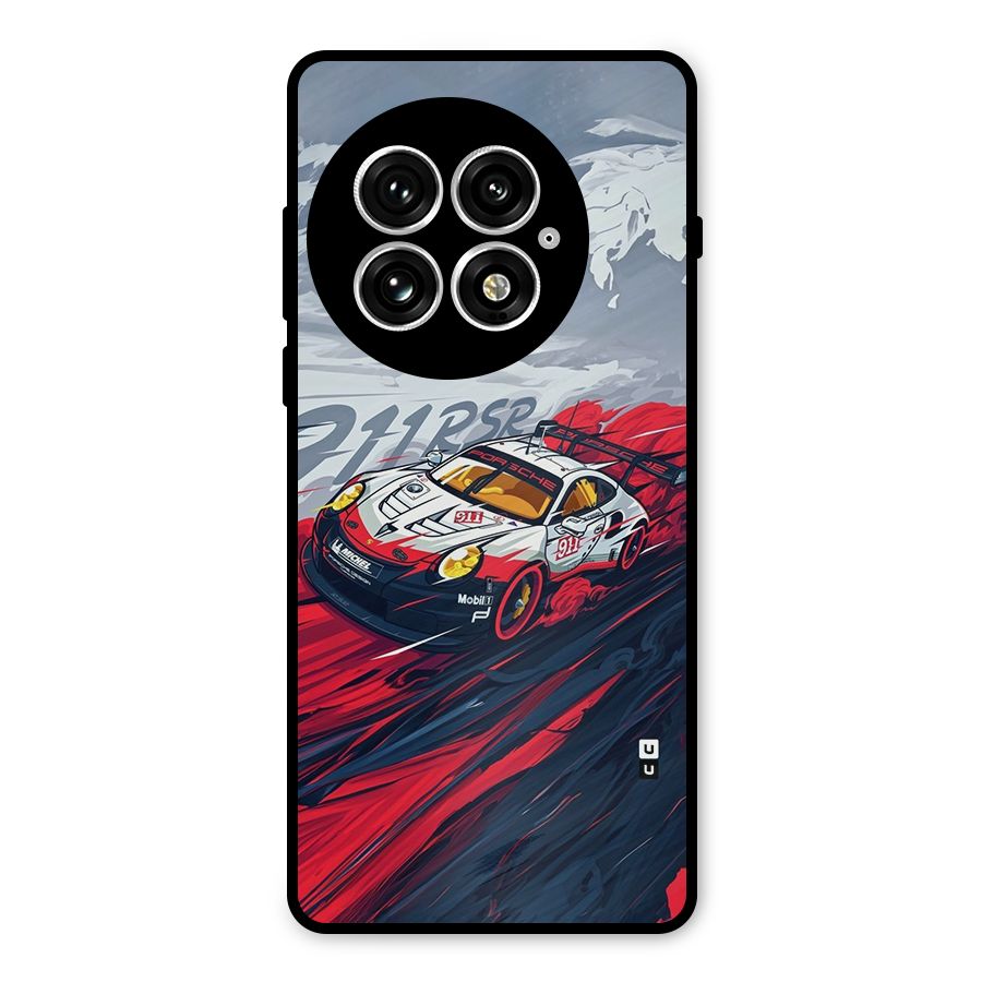 Super Car illustration Metal Back Case for OnePlus 13
