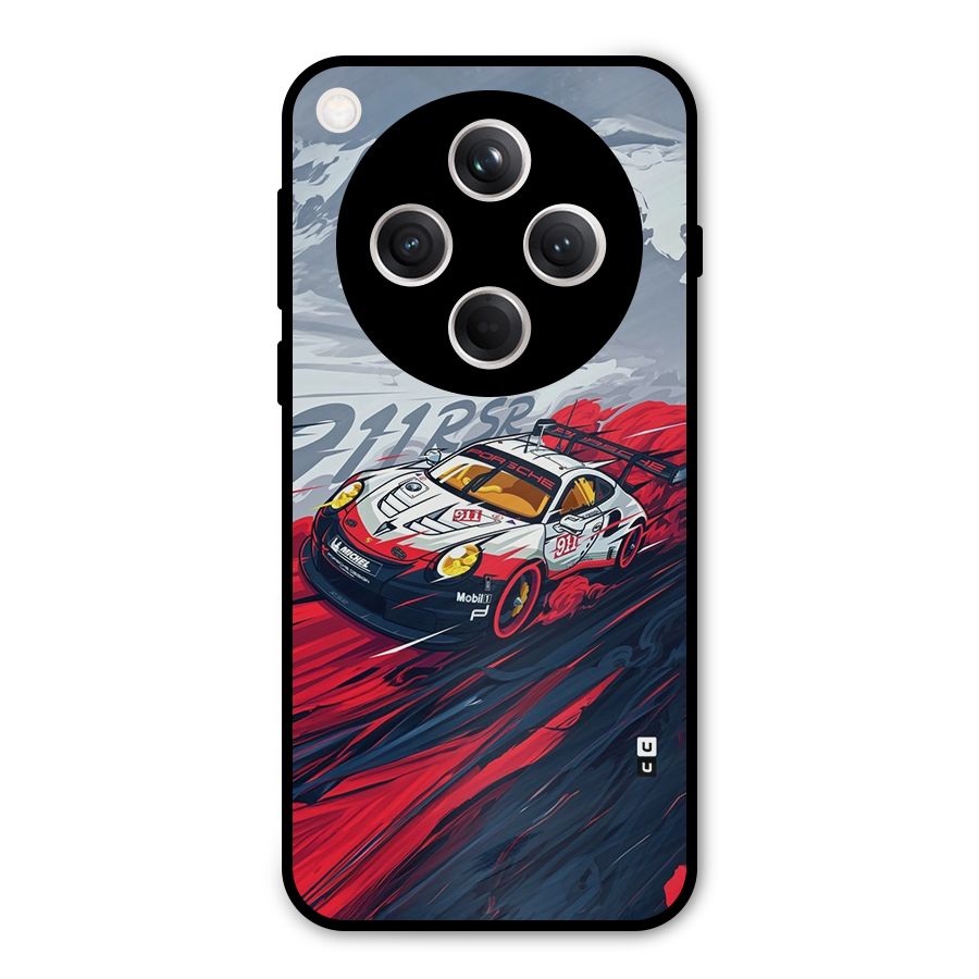 Super Car illustration Metal Back Case for Oppo Find X8