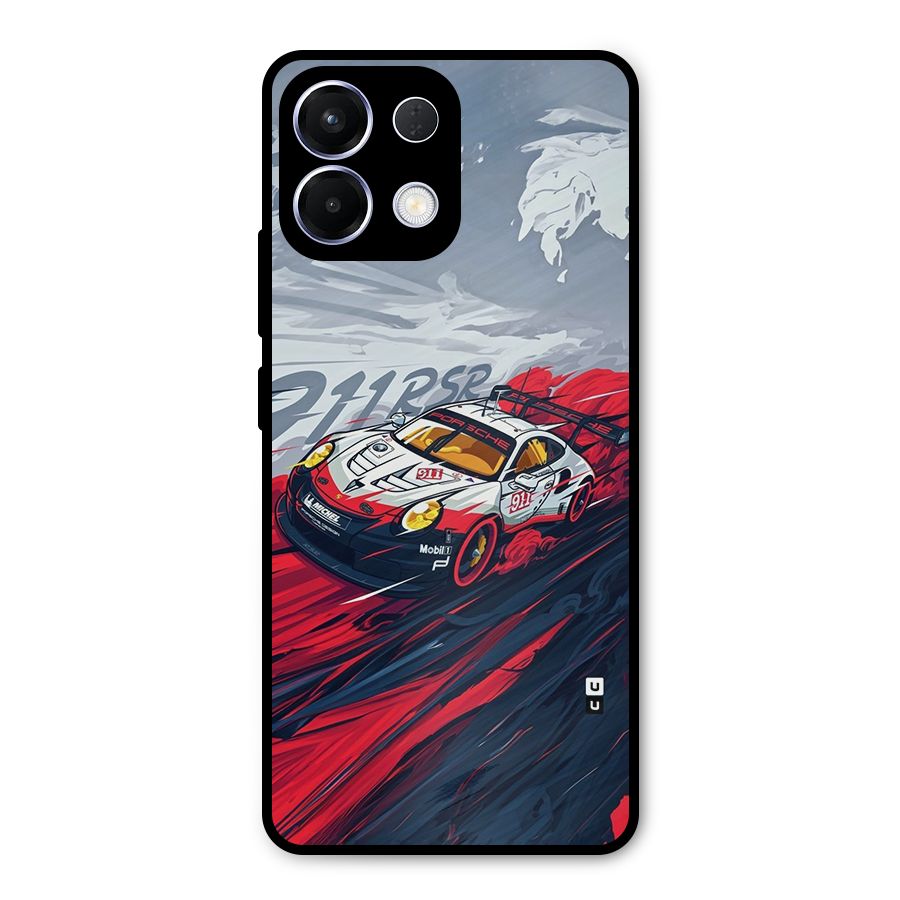 Super Car illustration Metal Back Case for Oppo K13