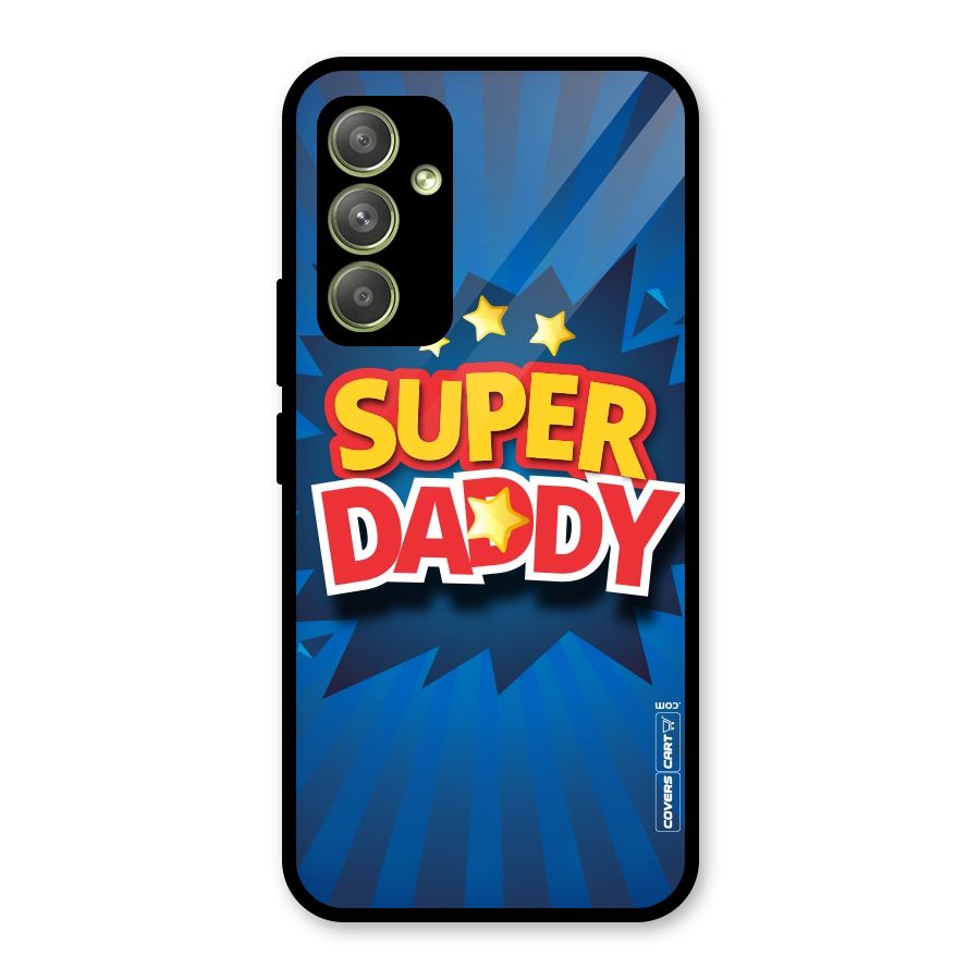 Super Daddy Glass Back Case for Galaxy A54