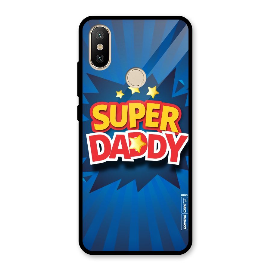 Super Daddy Glass Back Case for Redmi A2