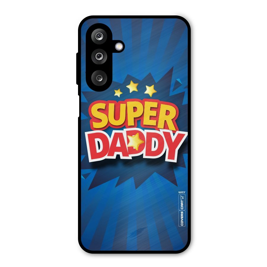 Super Daddy Metal Back Case for Galaxy M36