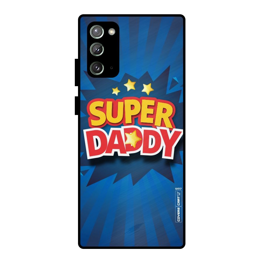 Super Daddy Metal Back Case for Galaxy Note 20