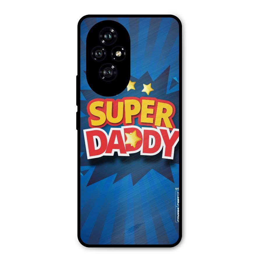 Super Daddy Metal Back Case for Honor 200