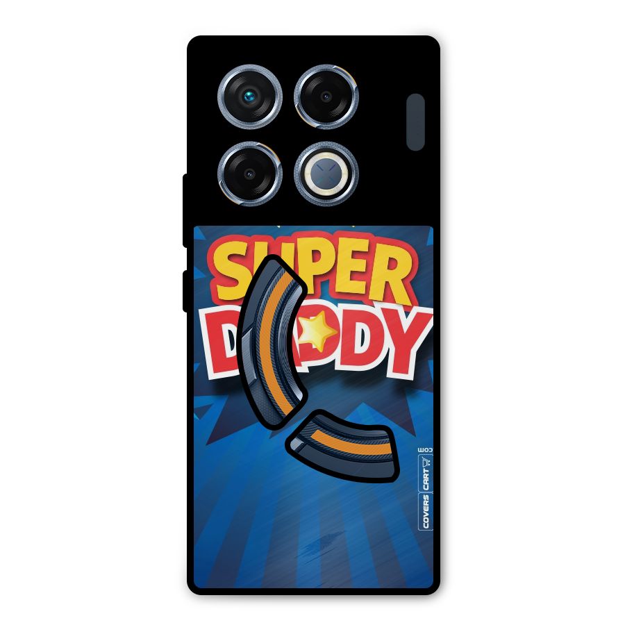 Super Daddy Metal Back Case for Infinix GT 20 Pro
