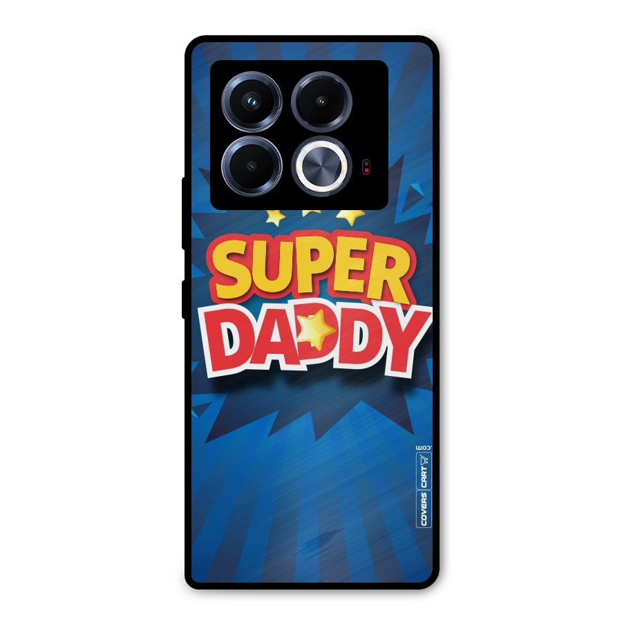 Super Daddy Metal Back Case for Infinix Note 40 5G