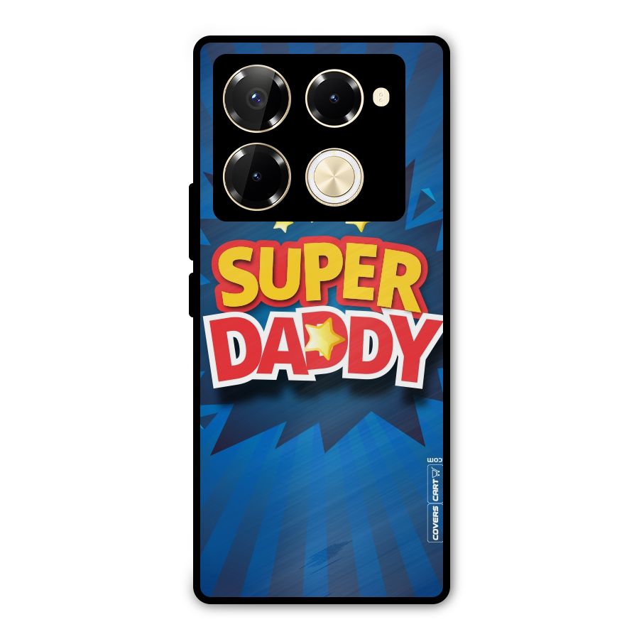 Super Daddy Metal Back Case for Infinix Note 40 Pro