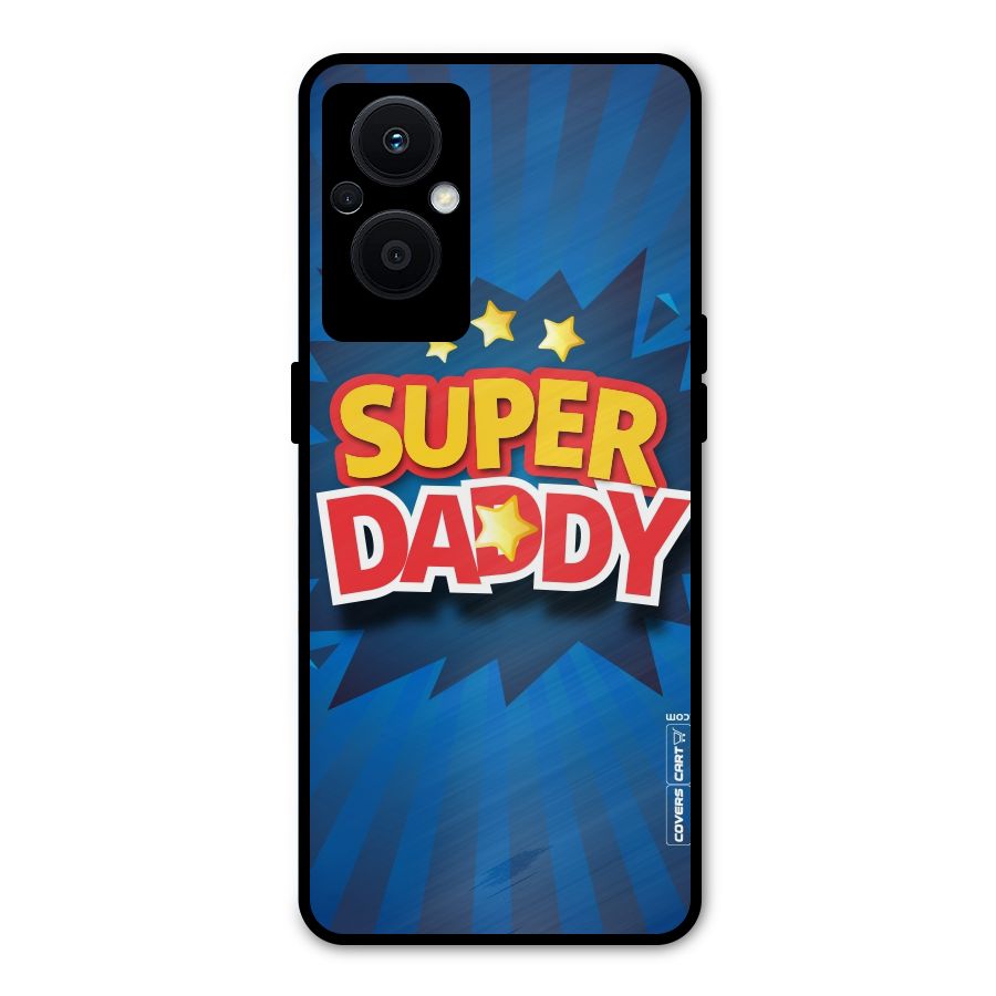 Super Daddy Metal Back Case for Oppo F21s Pro 5G