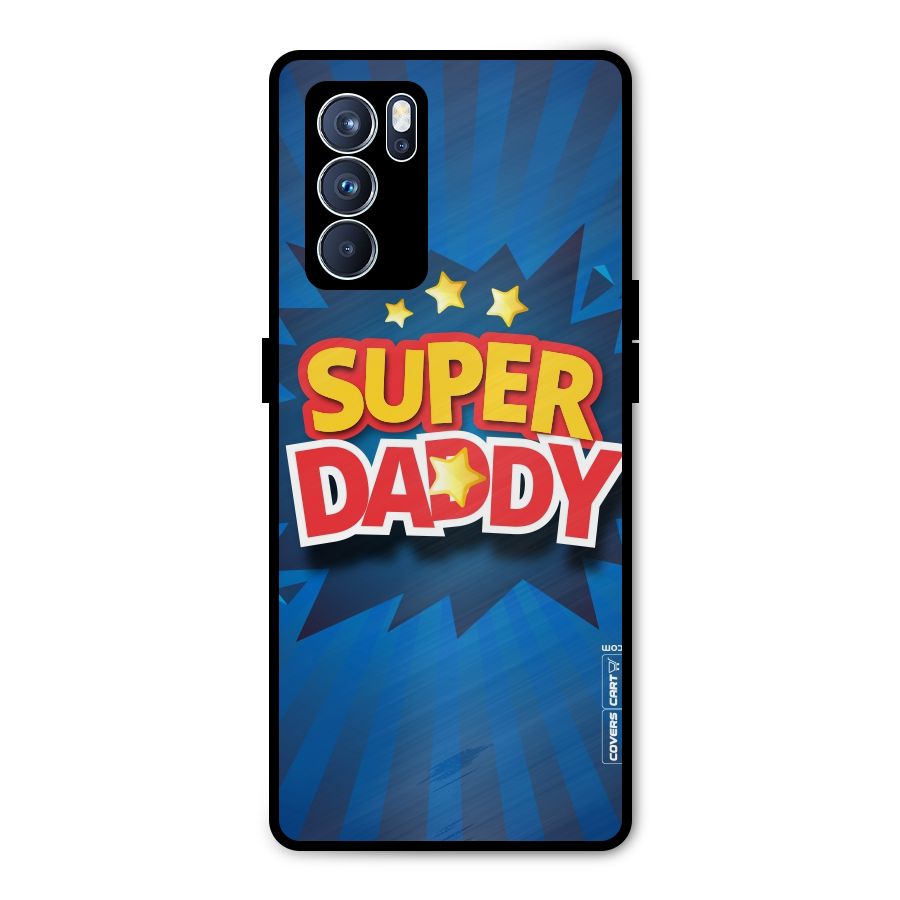 Super Daddy Metal Back Case for Oppo Reno6 Pro 5G