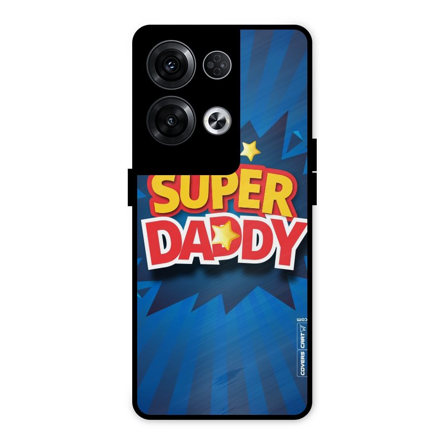 Super Daddy Metal Back Case for Oppo Reno8 Pro 5G