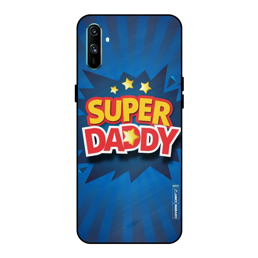 Super Daddy Metal Back Case for Realme C3