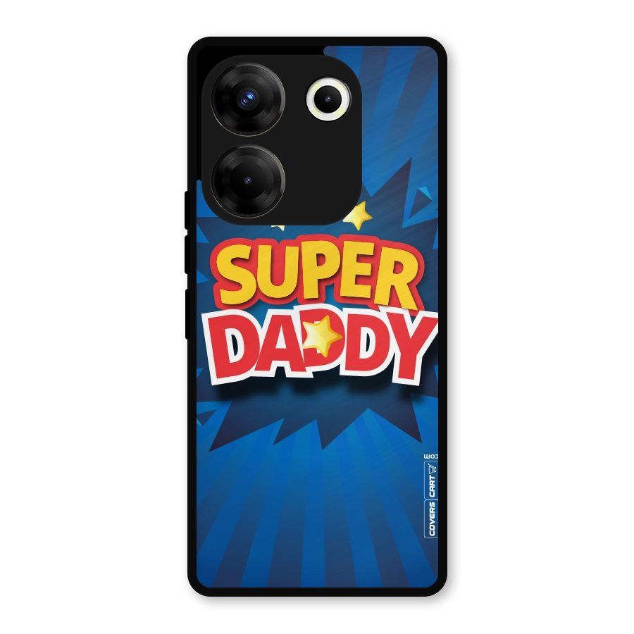 Super Daddy Metal Back Case for Tecno Camon 20