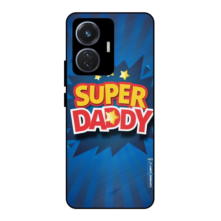 Super Daddy Metal Back Case for Vivo T1 44W