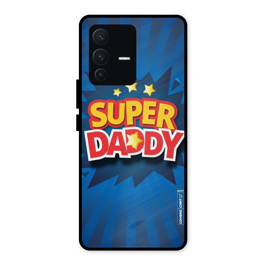 Super Daddy Metal Back Case for Vivo V23 5G
