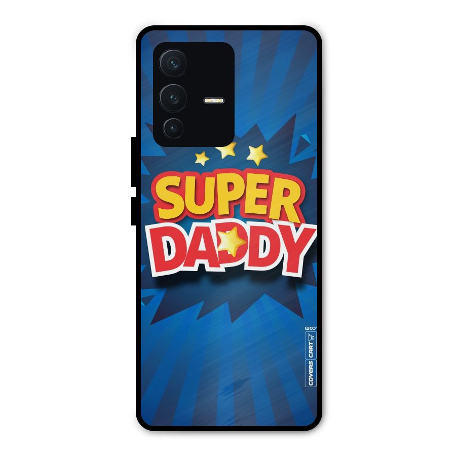 Super Daddy Metal Back Case for Vivo V23 Pro