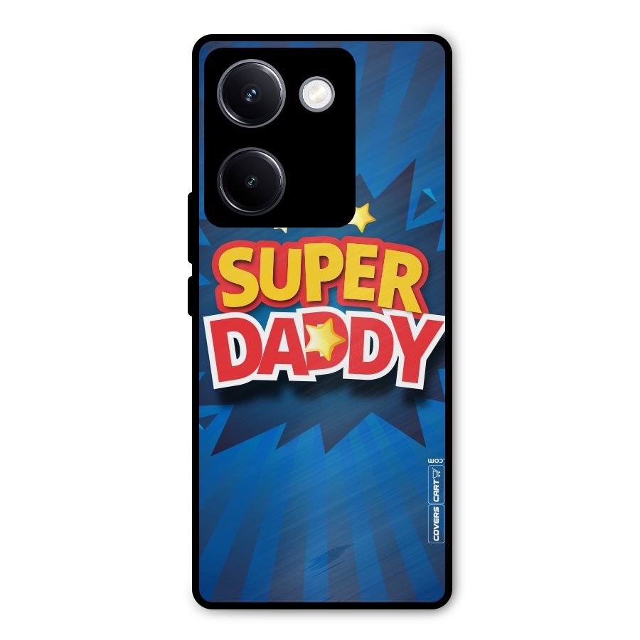 Super Daddy Metal Back Case for Vivo Y300 Plus
