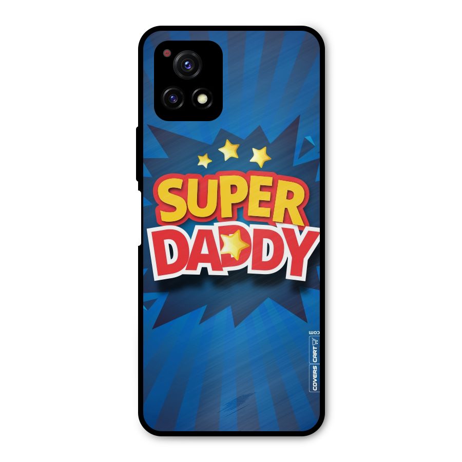 Super Daddy Metal Back Case for Vivo Y72 5G