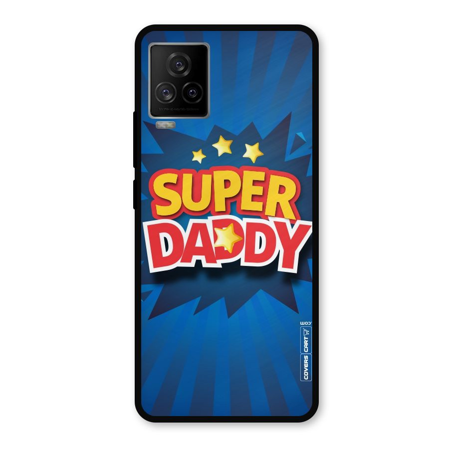 Super Daddy Metal Back Case for iQOO 7 Legend 5G