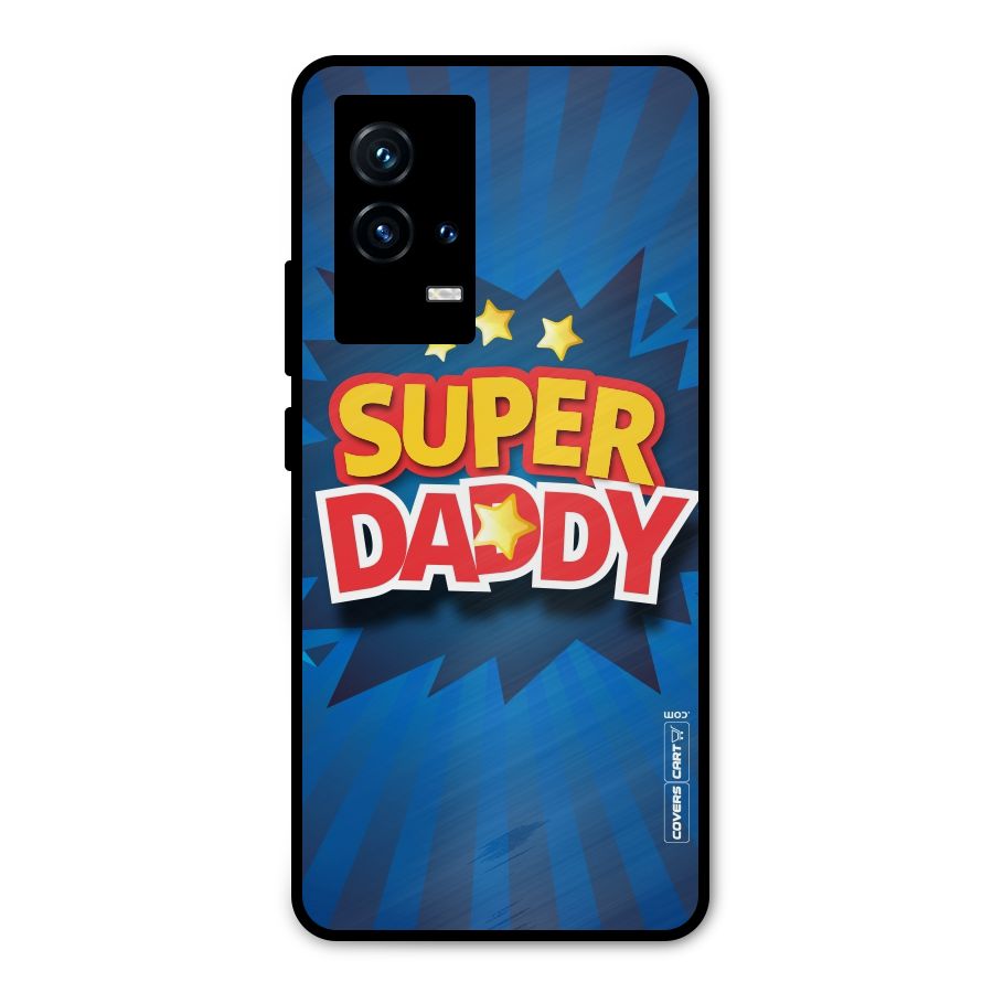 Super Daddy Metal Back Case for iQOO 9 5G