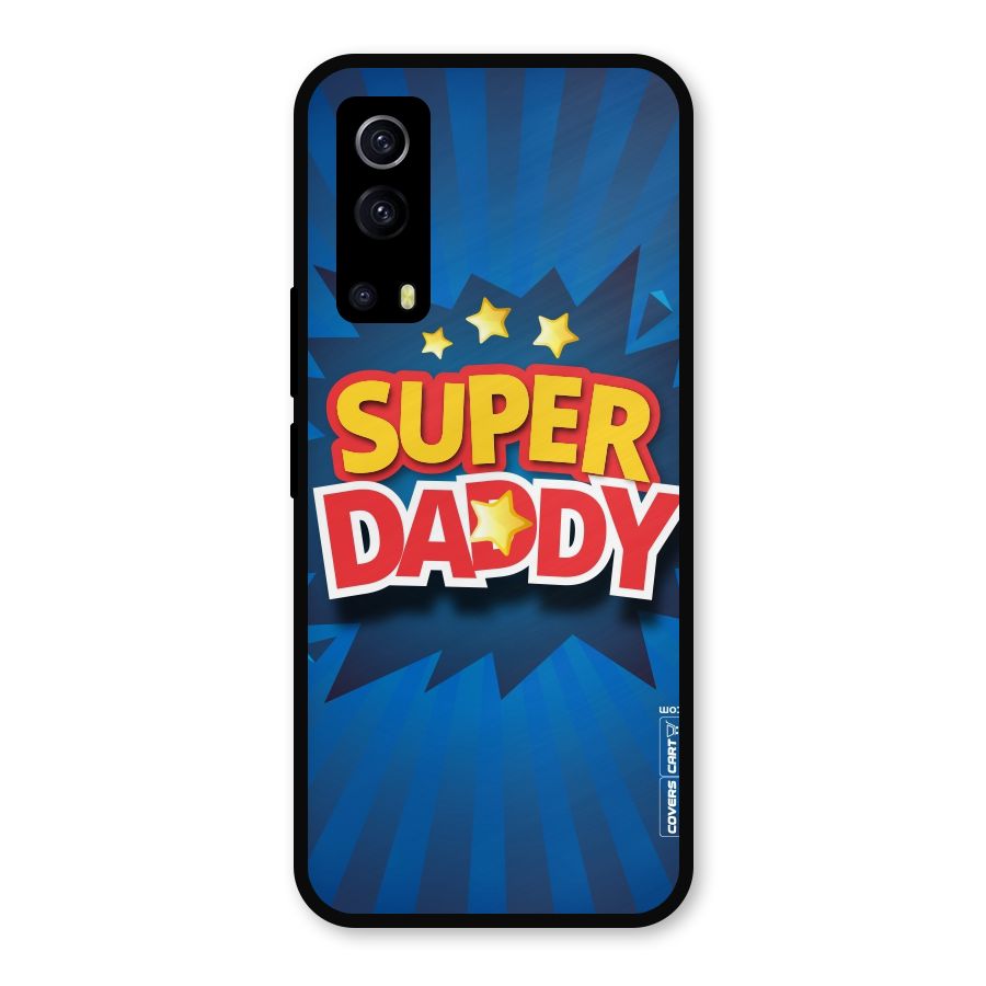 Super Daddy Metal Back Case for iQOO Z3