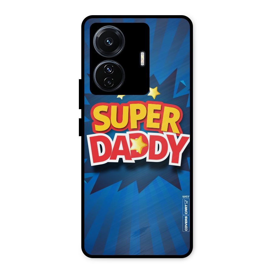 Super Daddy Metal Back Case for iQOO Z6