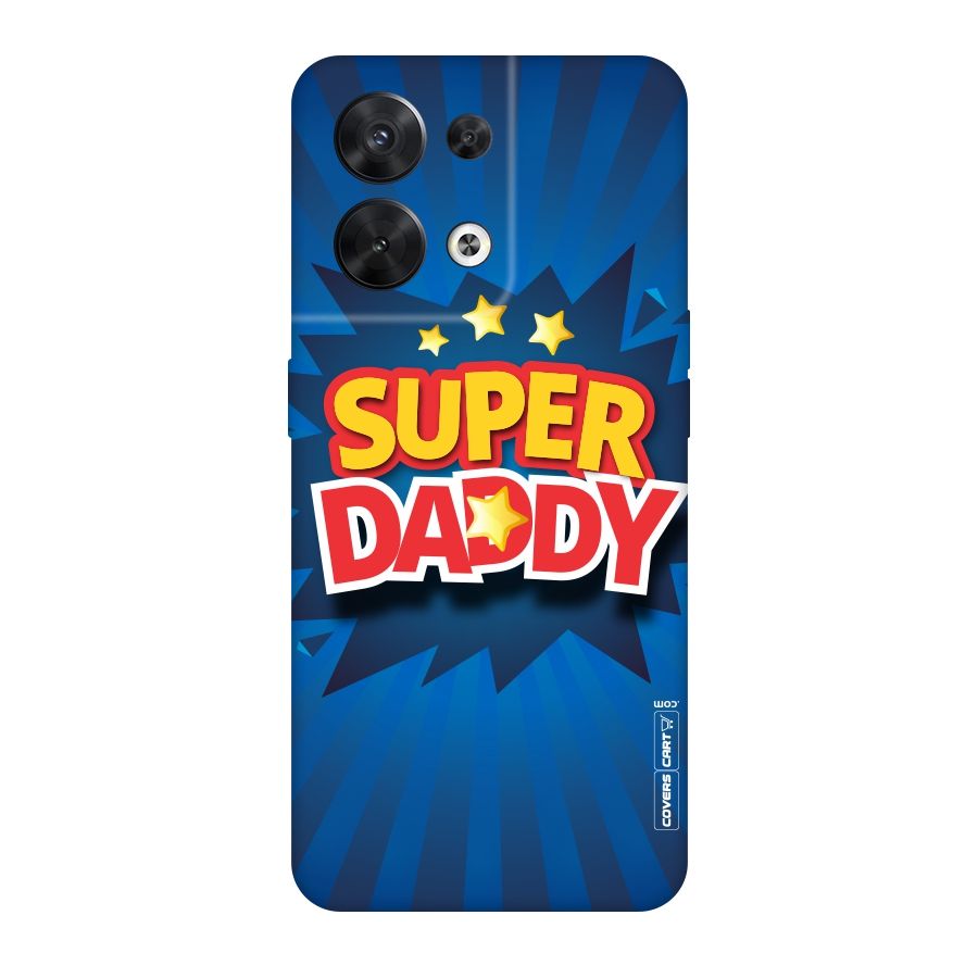 Super Daddy Original Polycarbonate Back Case for Oppo Reno8 5G