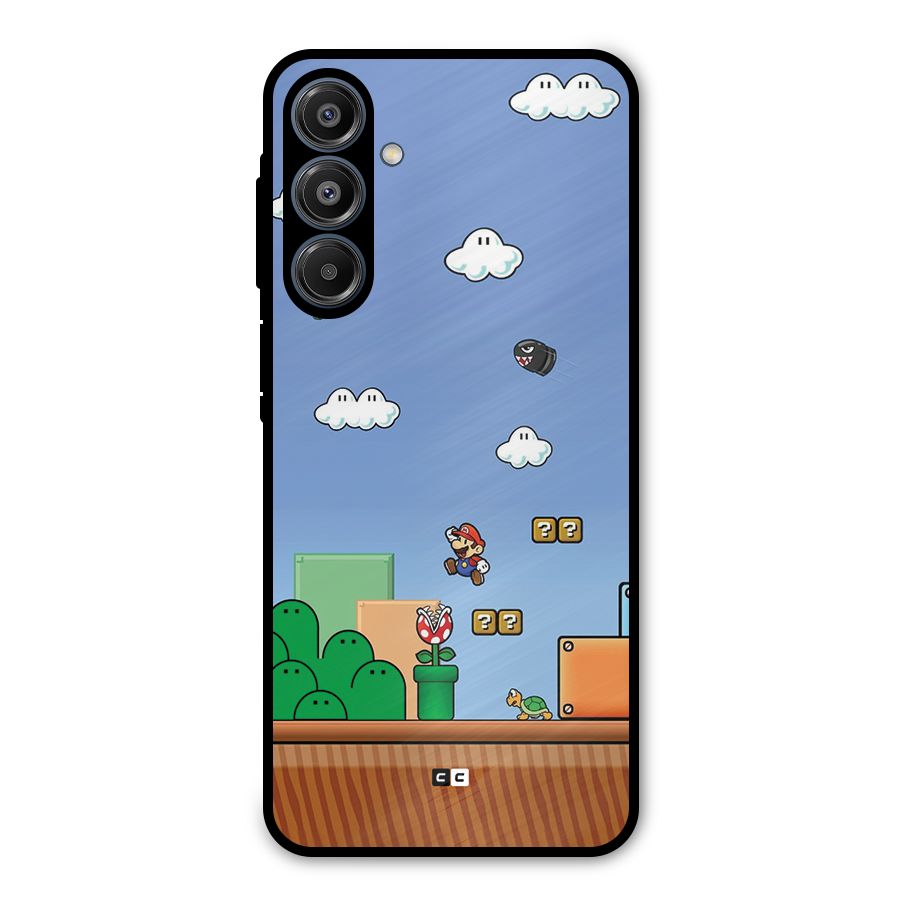 Super Plumber Metal Back Case for Galaxy A16 5G