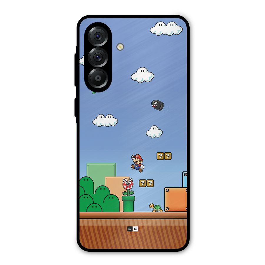 Super Plumber Metal Back Case for Galaxy A56