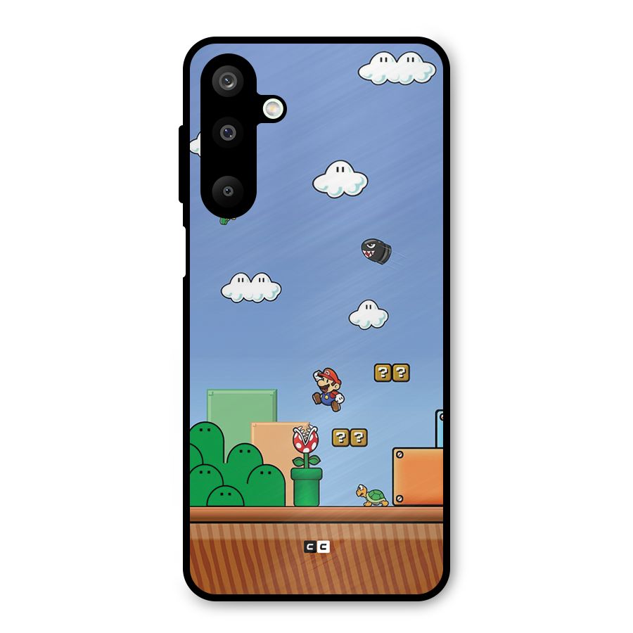 Super Plumber Metal Back Case for Galaxy M16