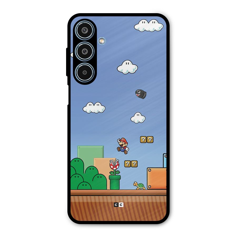 Super Plumber Metal Back Case for Galaxy M35