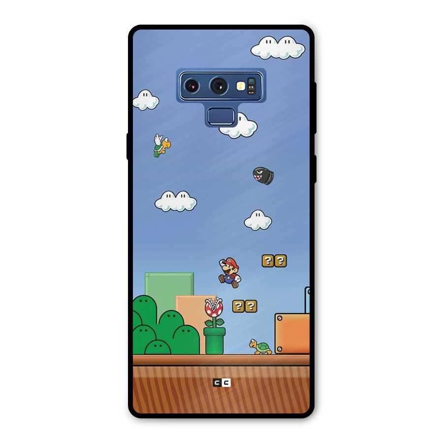 Super Plumber Metal Back Case for Galaxy Note 9