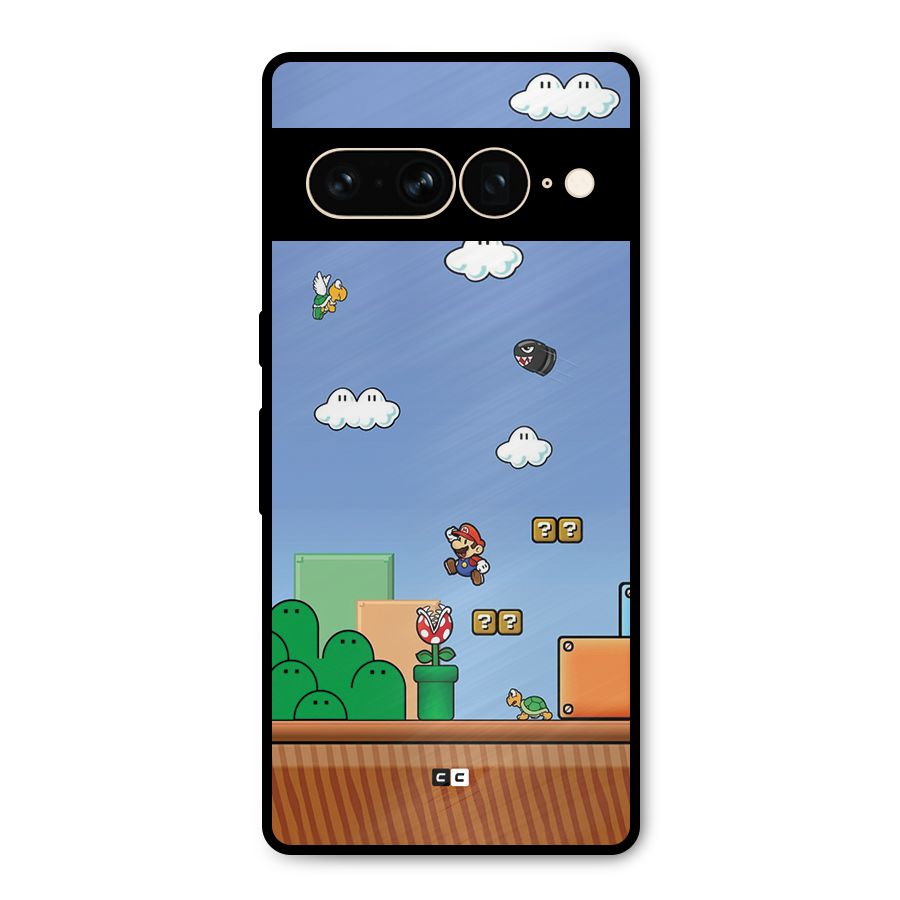 Super Plumber Metal Back Case for Google Pixel 7 Pro