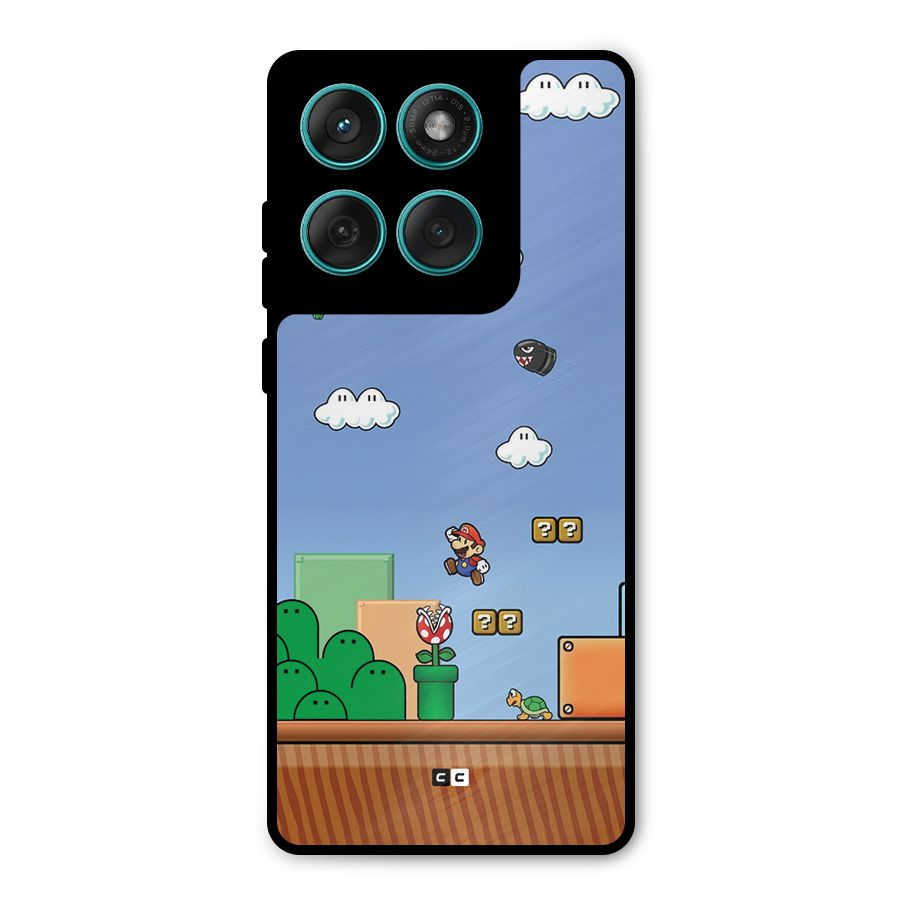 Super Plumber Metal Back Case for Motorola Edge 60 Fusion
