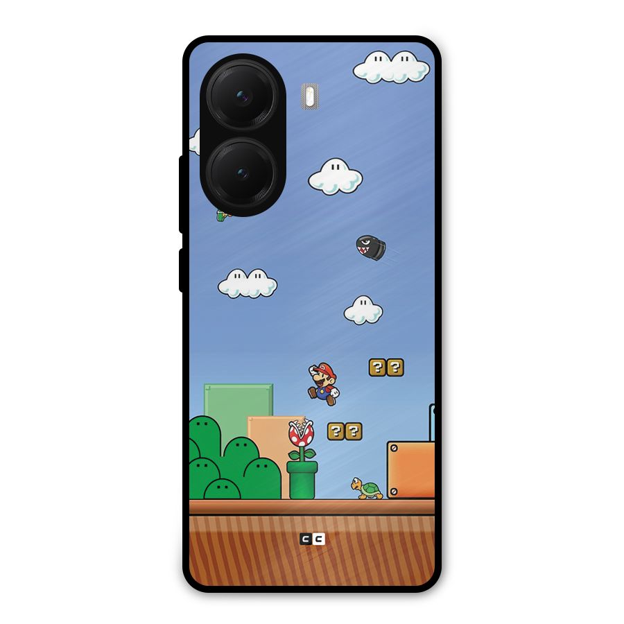 Super Plumber Metal Back Case for Poco X7 Pro